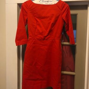 French Connection Red Cocktail Dress.